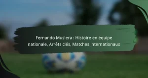 Fernando Muslera : Histoire en équipe nationale, Arrêts clés, Matches internationaux